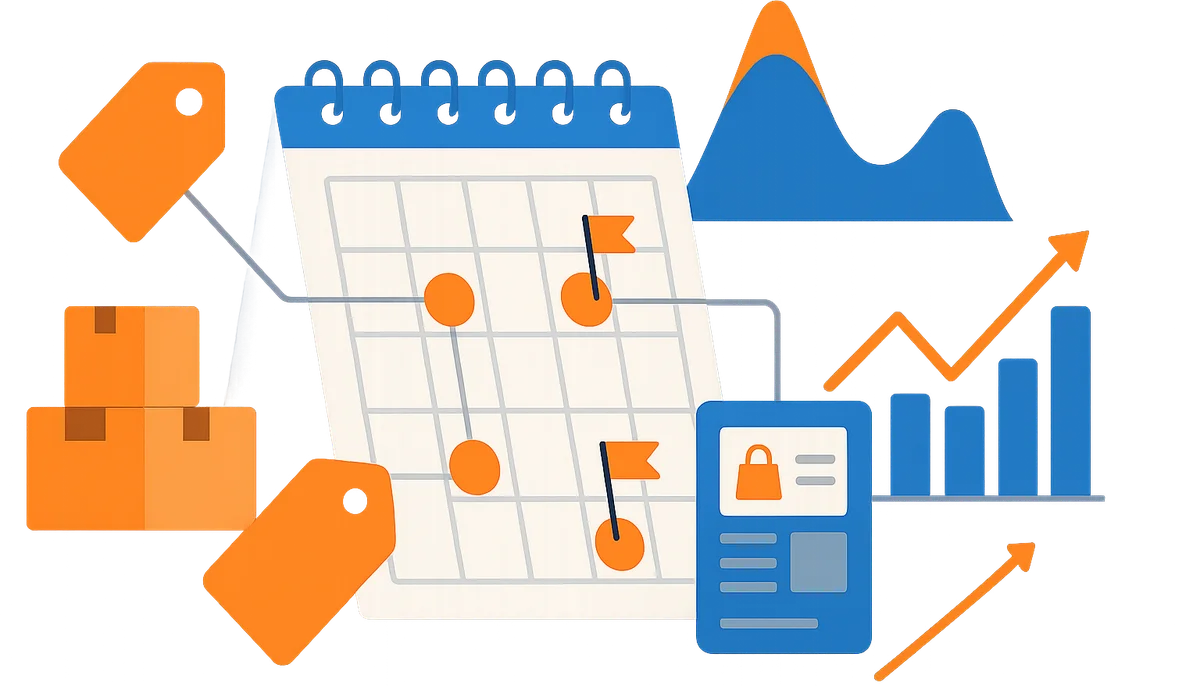 Pregătirea pentru Amazon Black Friday: Strategie calendar evenimente