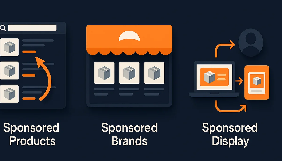 Sponsored Products vs Sponsored Brands vs Sponsored Display: Ghid Complet
